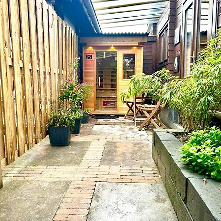 Jungle Style With Jacuzzi ,sauna And Garden Near Amsterdam Appartement *