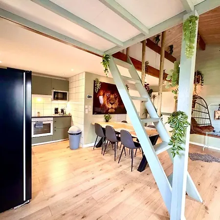 Appartement Jungle Style With Jacuzzi ,sauna And Garden Near Amsterdam *