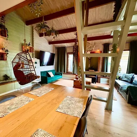 Appartement Jungle Style With Jacuzzi ,sauna And Garden Near Amsterdam Vijfhuizen