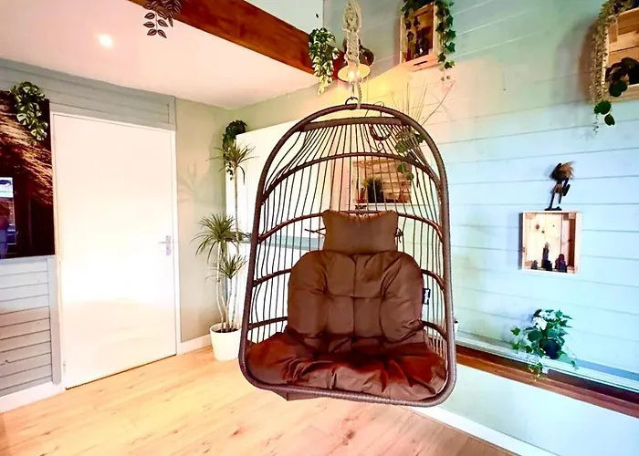 Appartement Jungle Style With Jacuzzi ,sauna And Garden Near Amsterdam