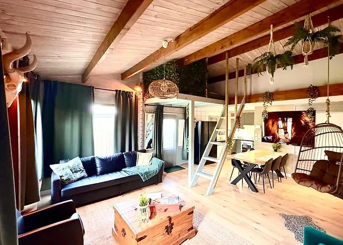 Jungle Style With Jacuzzi ,sauna And Garden Near Amsterdam * Vijfhuizen