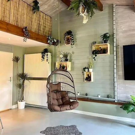 Jungle Style With Jacuzzi ,sauna And Garden Near Amsterdam Lägenhet *